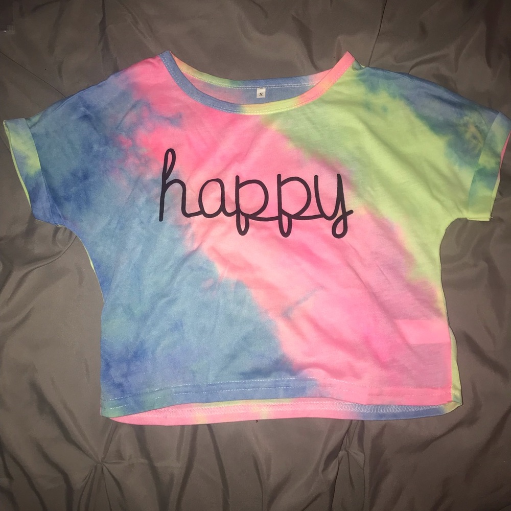 Tie Dye Crop Top